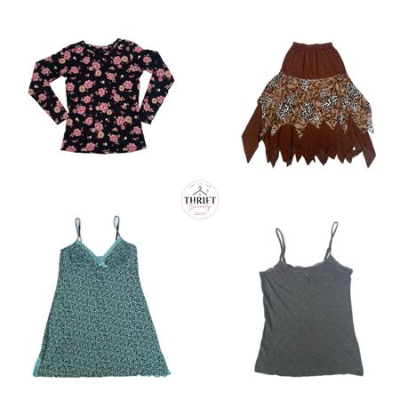 WildFlower Retro & Earthy Boho ( TS-025 )