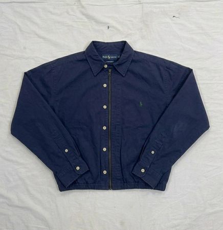Upcycle Ralph Lauren Crop With Zipper (DR)