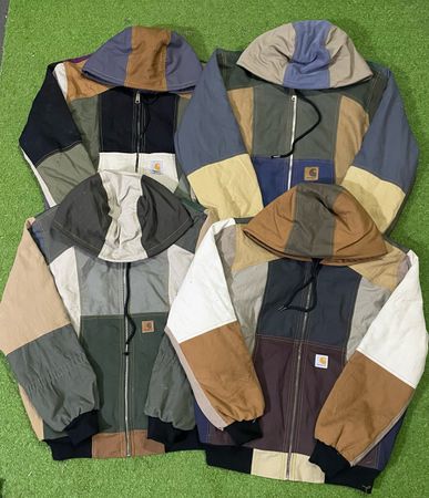Upcycle Carhartt hoodie jacket