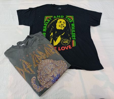 CR12347 T-shirts de musique vintage