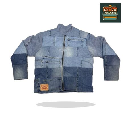 Veste doudoune en denim Levi's recyclé