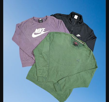 Nike felpa con collo rotondo