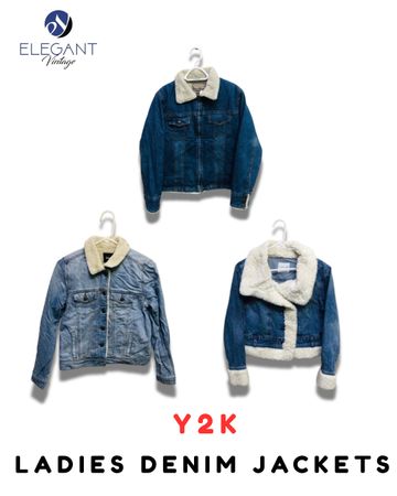 Y2K Damen Denim Jacken - EV1915
