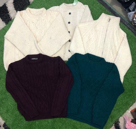 Fishermen sweaters 12 pieces