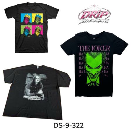 Camisetas Gráficas Oversized Street Vibes (DS-9-322)