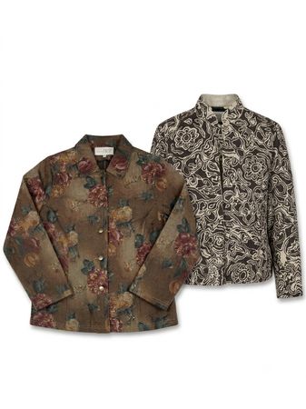 (FV-1981)  Dark Academia Vintage Style Coats