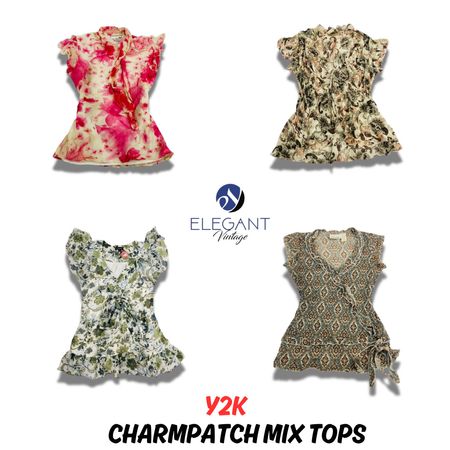 Y2K Charmpatch Mix Tops - EV0972