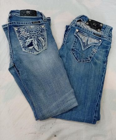 CR11920 Vintage Miss Me Flare- und Straight-Leg-Jeans