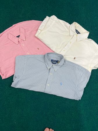 Polo Ralph Lauren button up polo shirt 15 peices