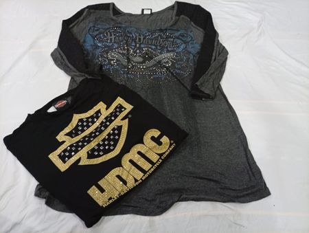 CR11081 Vintage Harley Baby Tees