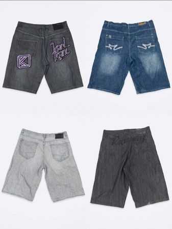 Vintage Y2K Baggy Denim Jorts Bundle (S-30)