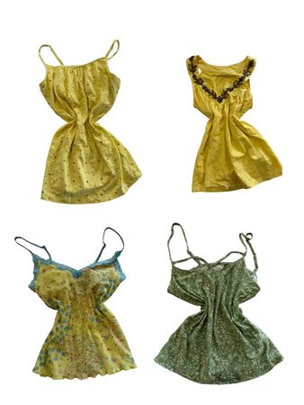 Y2K Fairy Core Camisoles-ST-349