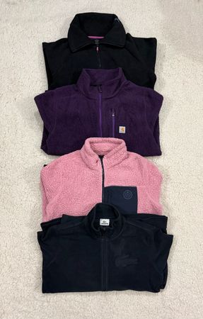 Mix Brands Fleece Track Jackets