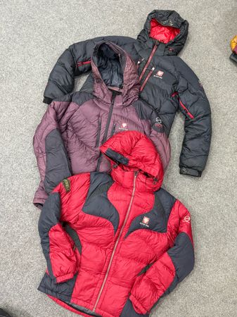 Black yak puffer jackets