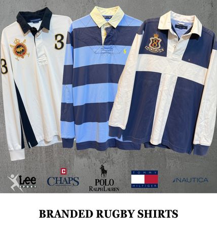 Branded Rugby Shirts including Ralph Lauren