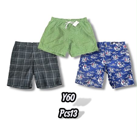vintage mix branded cotton or nylon short