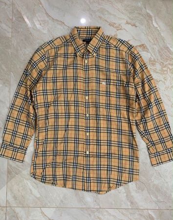 Burberry Long Sleeve Check Shirt