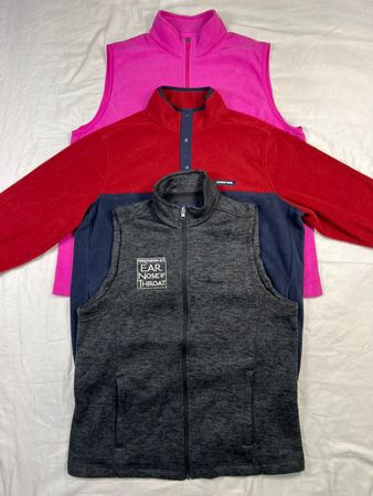 Mix branded fleece jacket
