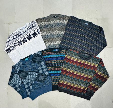 Ethnic printed sweaters