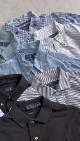 Chemises en coton Polo Ralph Lauren spéciales de marque ✨