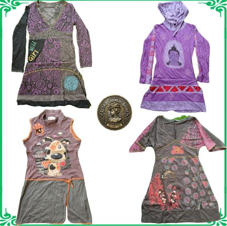 Y2K Vintage Ladies Long Sleeve Maxi Dresses Bundle Retro Boho Outfits
Cyber Girl Layering Aesthetics Elegant Floral Patterned Fits - Lot A37