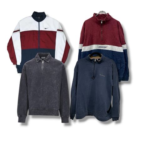 Vintage Mixed Branded 1/4 Zips (143)