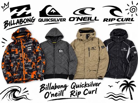 Billabong quicksilver o’nell rip curl Jacken