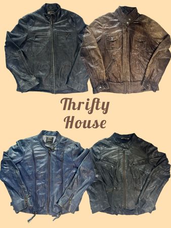 Y2K Leather Streetwear Bundle(TH/642)