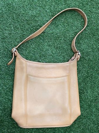 Vintage leather coach