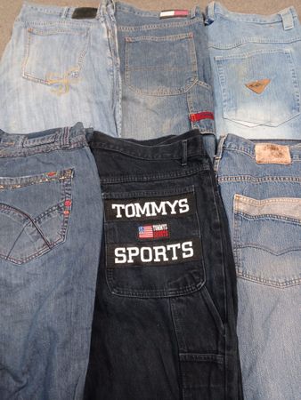 HD1518 Men Oversized Baggy Hiphop Shorts