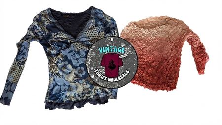 Y2k Tops (mélange de manches longues et courtes, lot tendance)