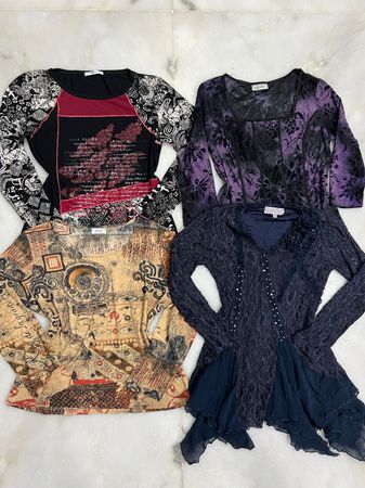 Y2k Euro Fairy Core Women Top Bundle