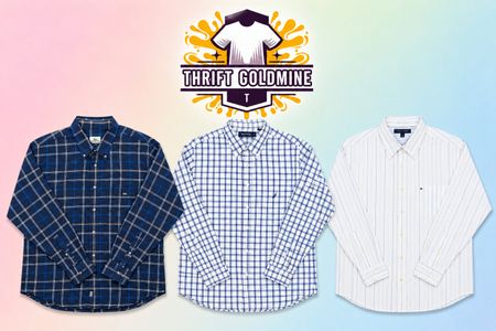 Premium Branded Button-Up Shirts – Mixed Brands