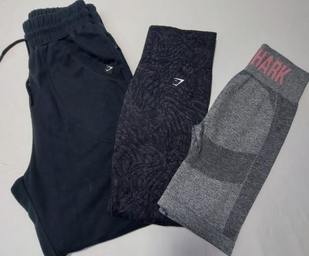 Gymshark Mix Bundle – Leggings, Trousers, Tops & Shorts – Grade A/B – 10 Pcs | 09-183