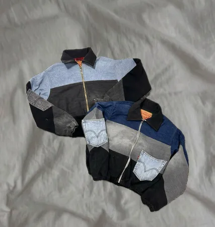 Veste courte en denim Levi’s recyclé