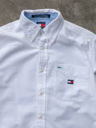 Camisetas Brancas Tommy Hilfiger