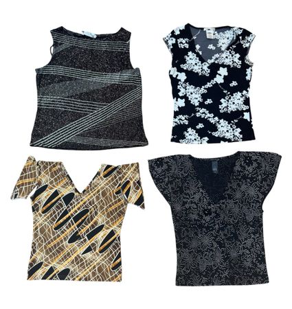 Y2K sheer Tops 15 pcs At 1248