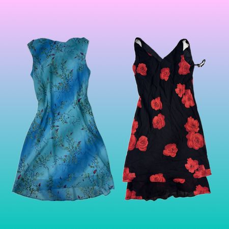 Y2K Fairycore Botanical Dresses (RS-63)