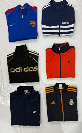 Brand track jackets.