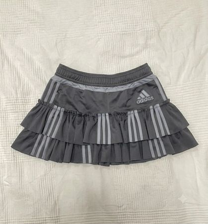 Upcycle Adidas Ruffle Mini Skirt (DV-08)