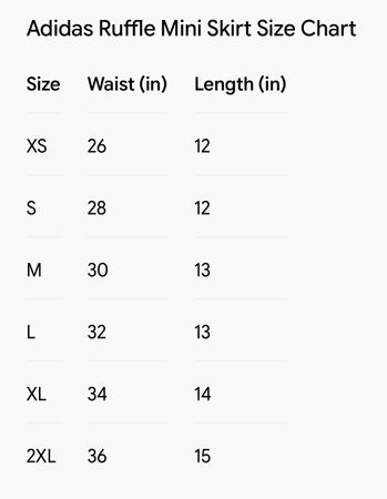 Upcycle Adidas Ruffle Mini Skirt (Dv-9-190)