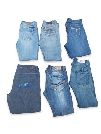 Reseller Bundle Lot of Men's Y2K Vintage Denim Jeans - Mixed Brands & Washes(Z-22)