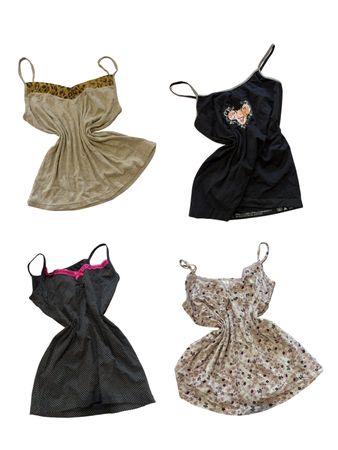 Y2K Retro Boho Camisoles-ST-300