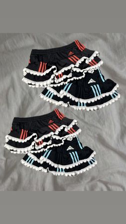 Upcycled Adidas Lace Skirts