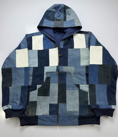 Upcycled Levis Pacthwork Jacket