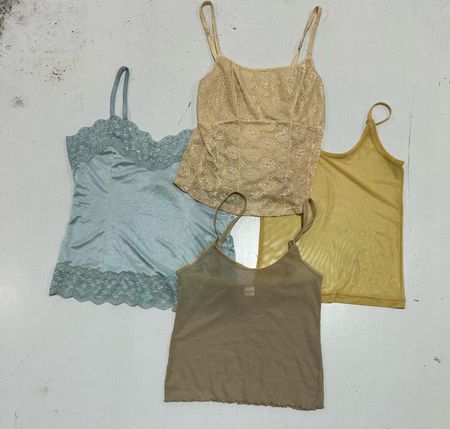Y2k Cami Tops (1396)