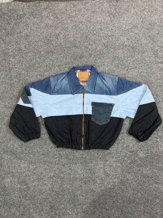 Jaqueta Crop Upcycle Levi's