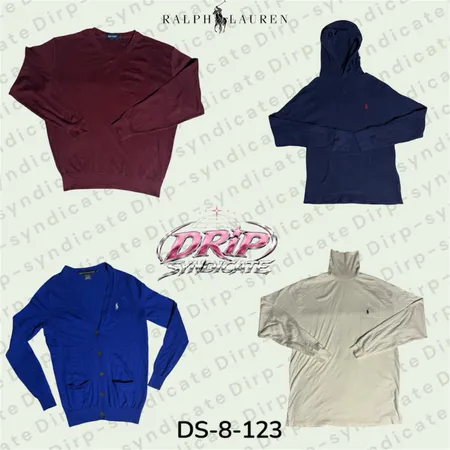 Ralph Lauren Polo Sweater & Suit Shirt – Classic Premium Style (DS-8-123)