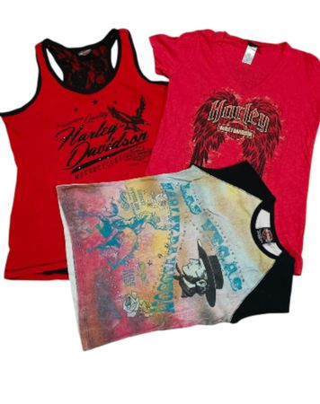 Ts02 -Harley Davidson t-shirts/tank tops ab -5ps -code21nov25