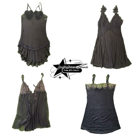 Y2k Gothic Vibe Girl Cami Top B2F-252